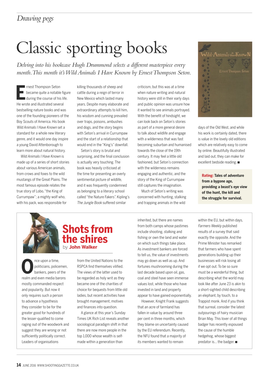 Shooting Gazette Preview Pages