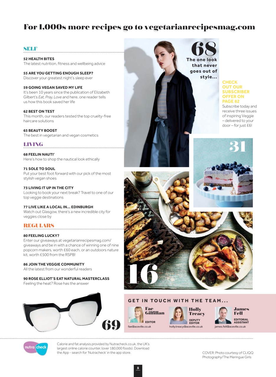 Veggie Magazine Preview Pages