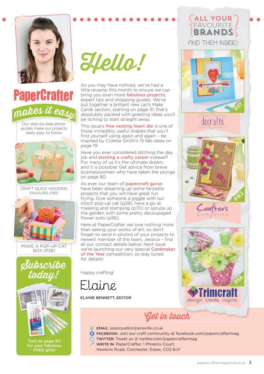 PaperCrafter Preview Pages