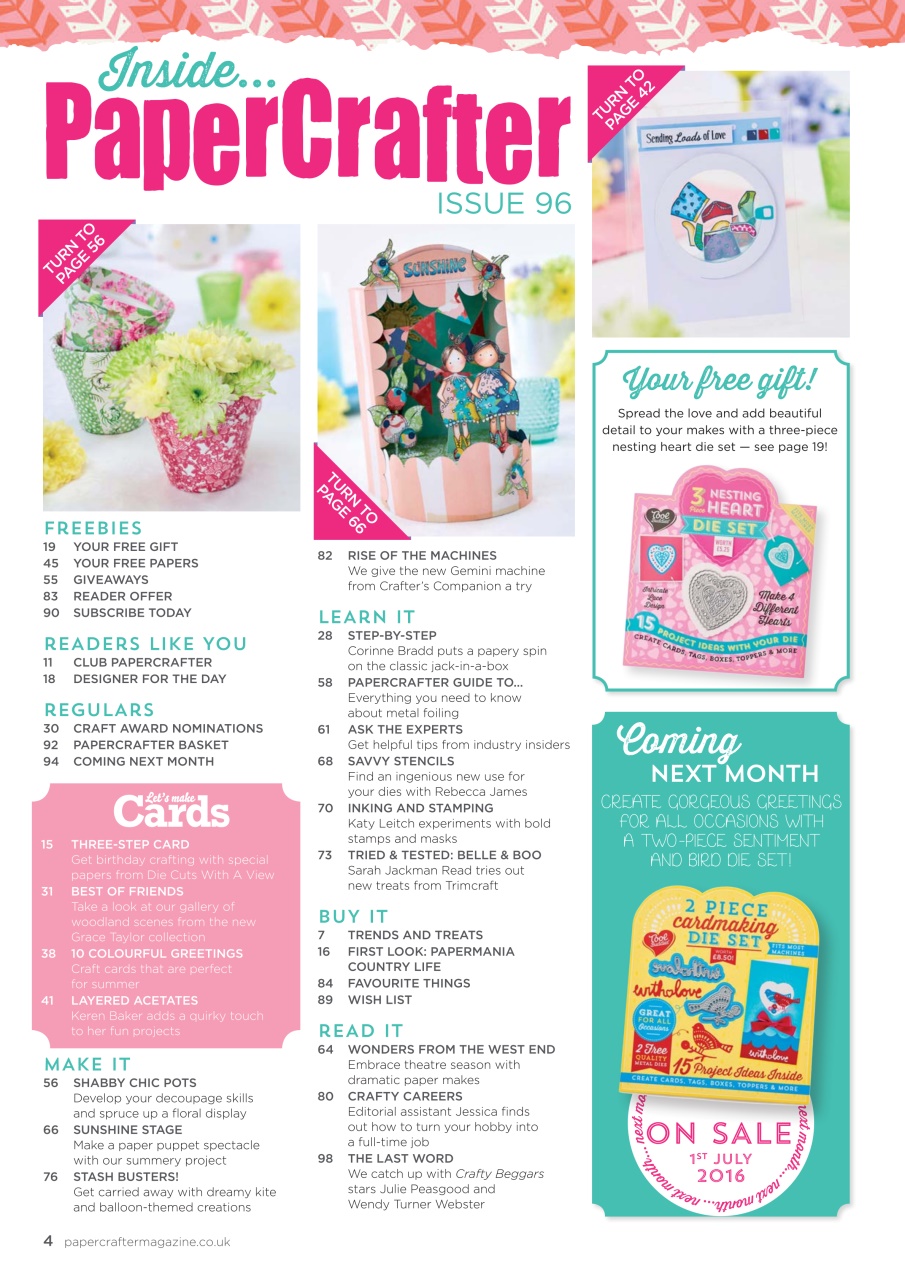 PaperCrafter Preview Pages