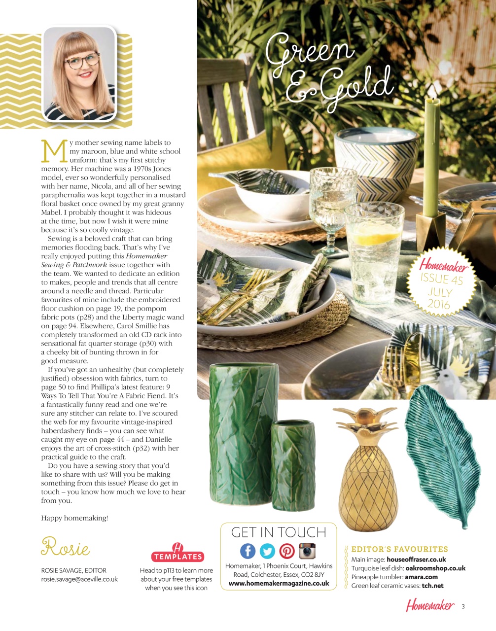 Homemaker Preview Pages