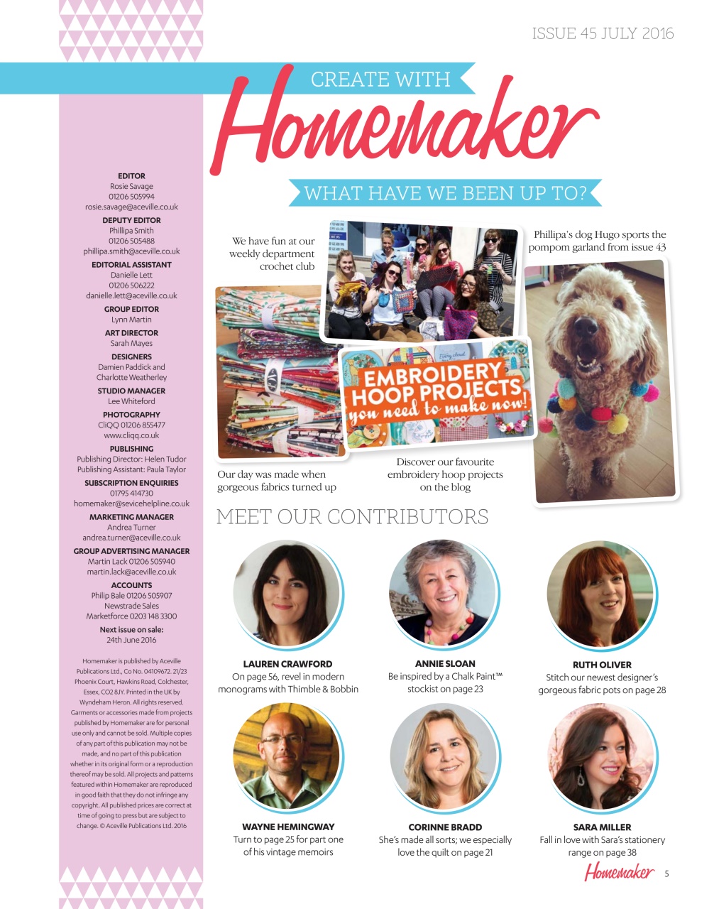 Homemaker Preview Pages