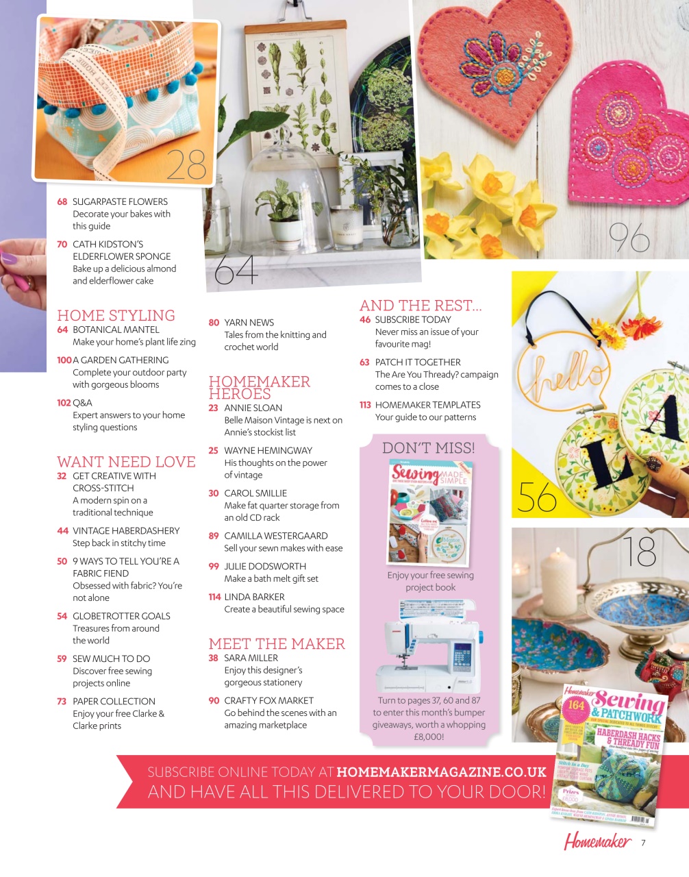 Homemaker Preview Pages