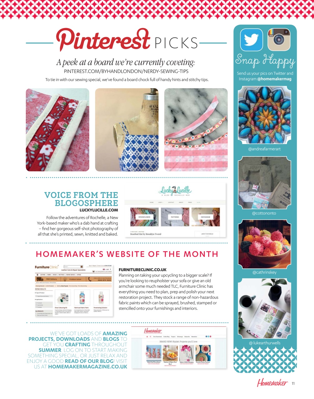 Homemaker Preview Pages