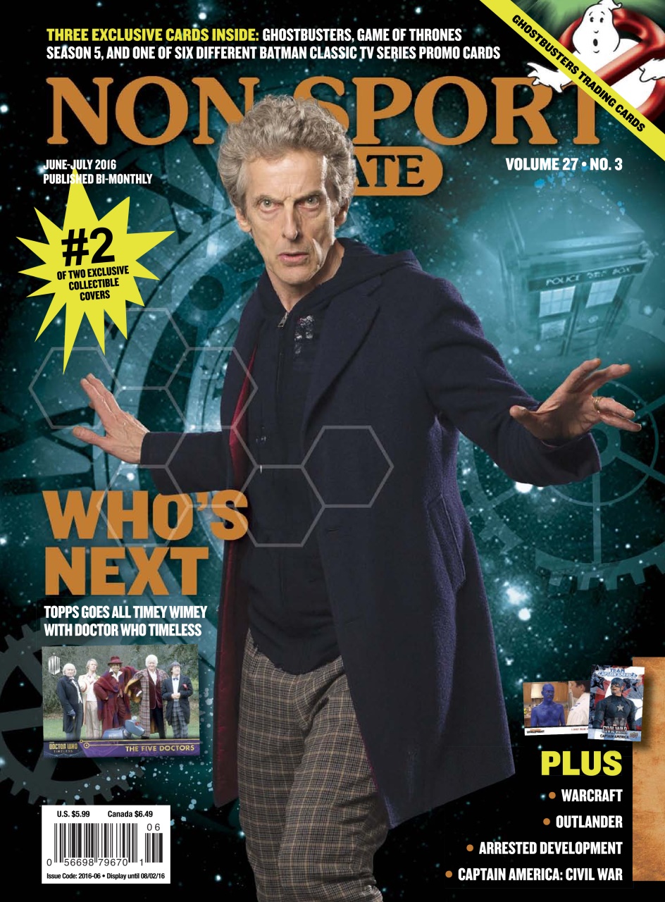 Non-Sport Update Magazine Preview Pages