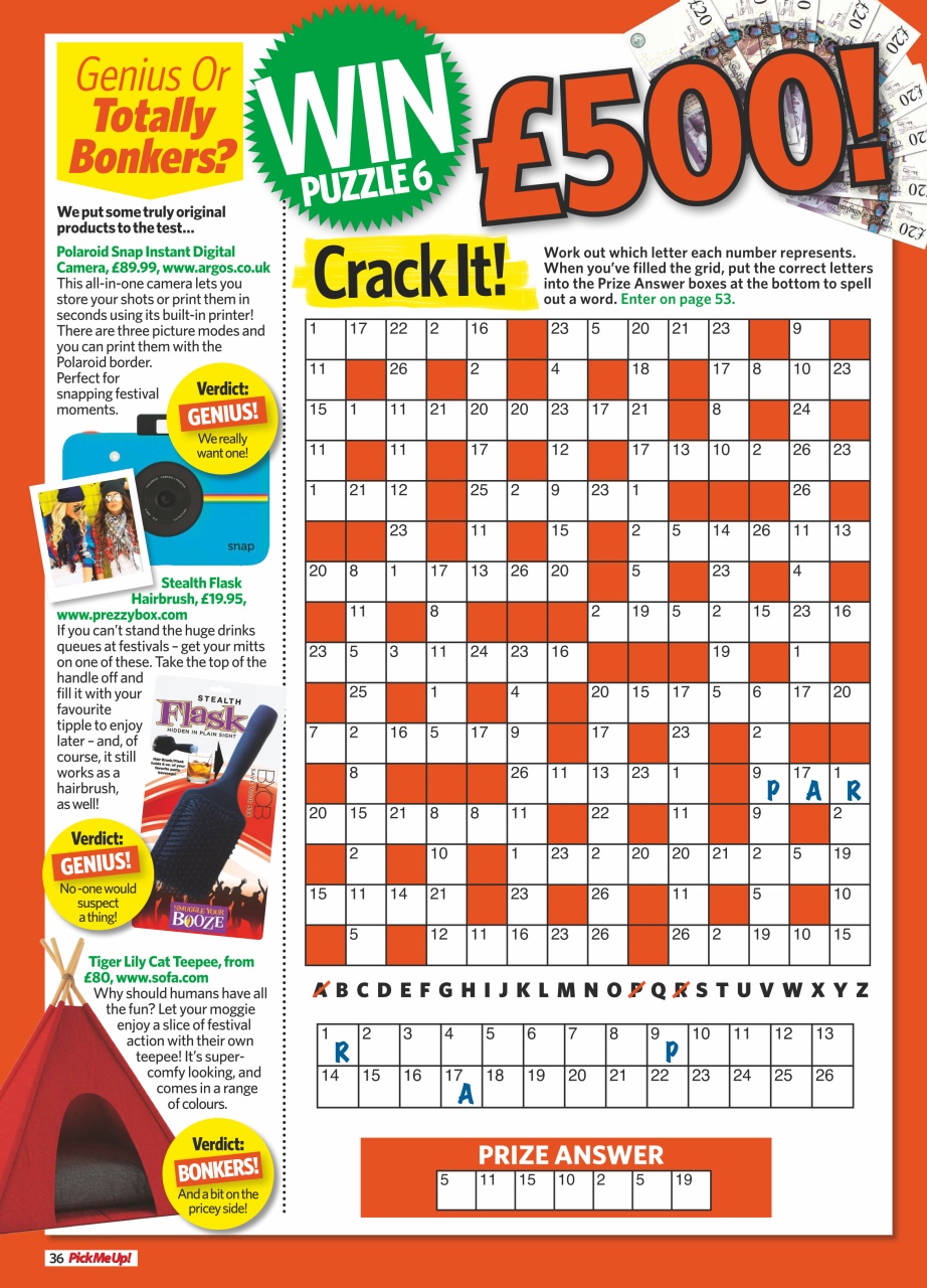 Pick Me Up Preview Pages