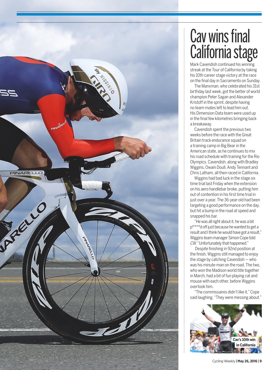Cycling Weekly Preview Pages