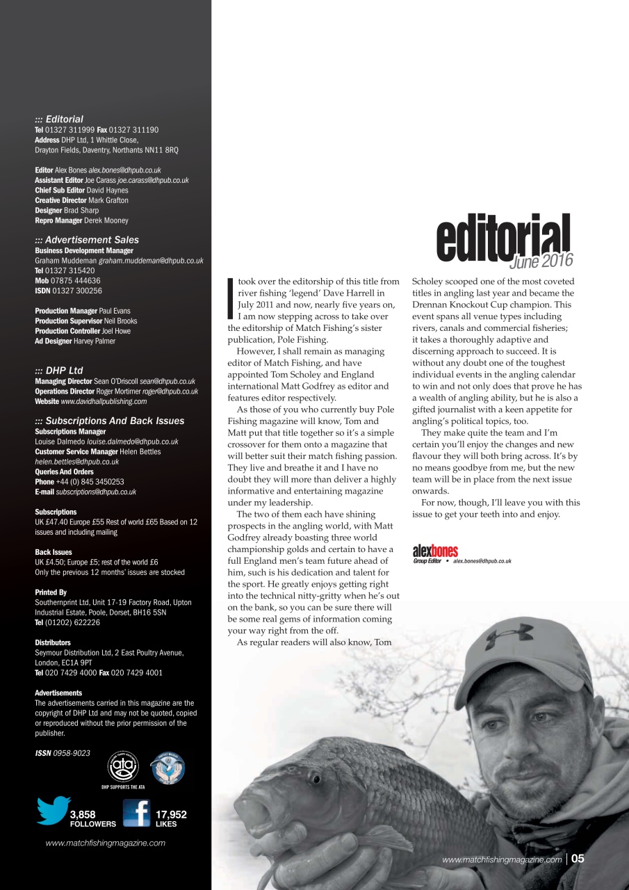 Match Fishing Preview Pages