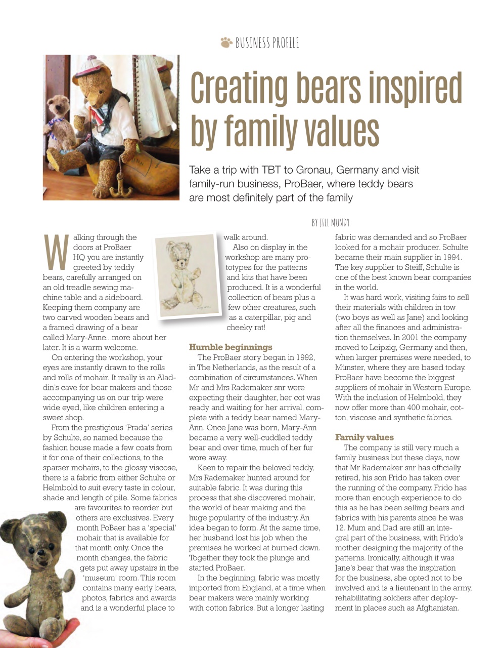 Teddy Bear Times Preview Pages
