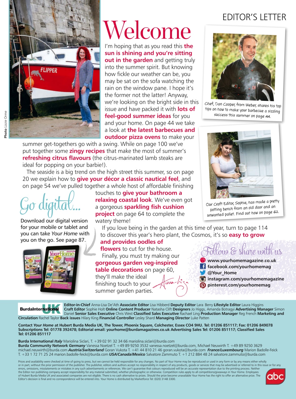 Your Home Magazine Preview Pages