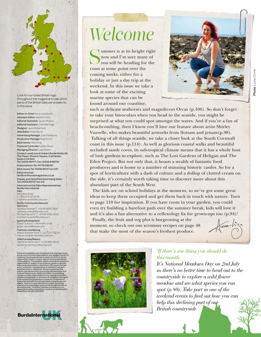 LandLove Magazine Preview Pages