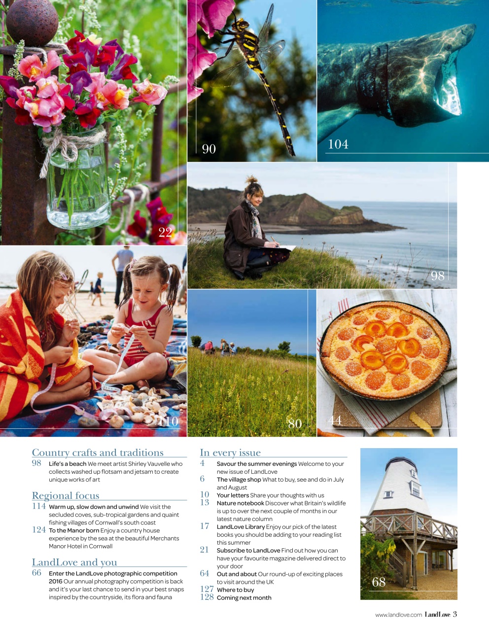 LandLove Magazine Preview Pages