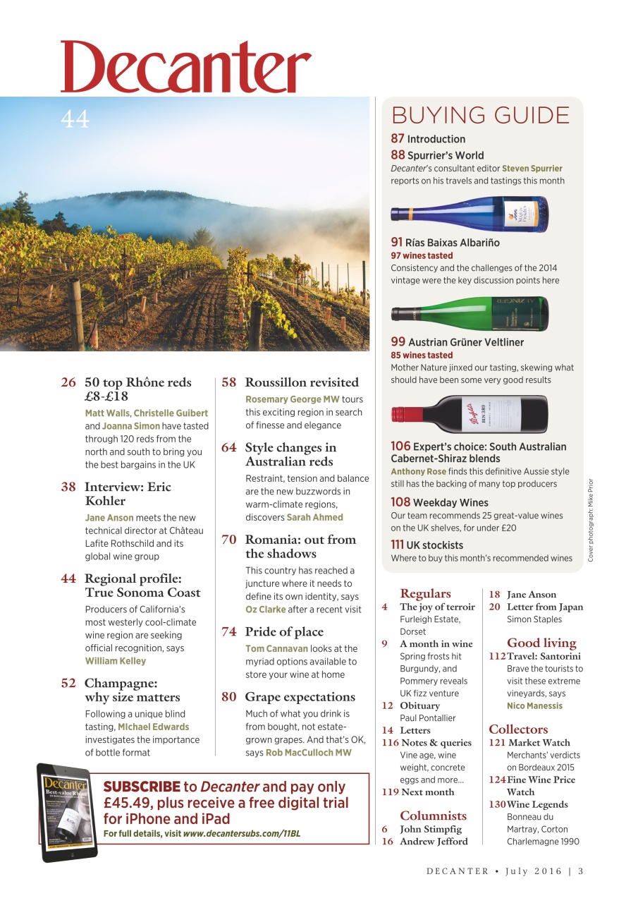 Decanter Preview Pages