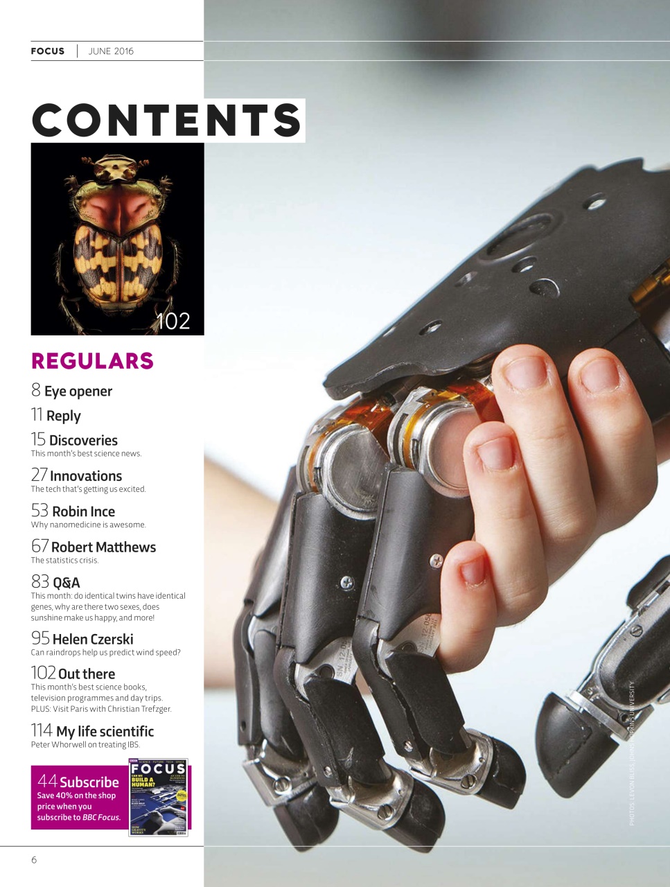 BBC Science Focus Magazine Preview Pages