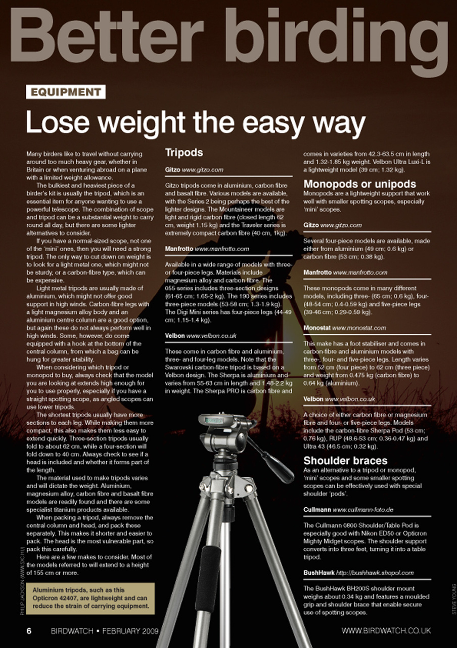 Birdwatch Magazine Preview Pages