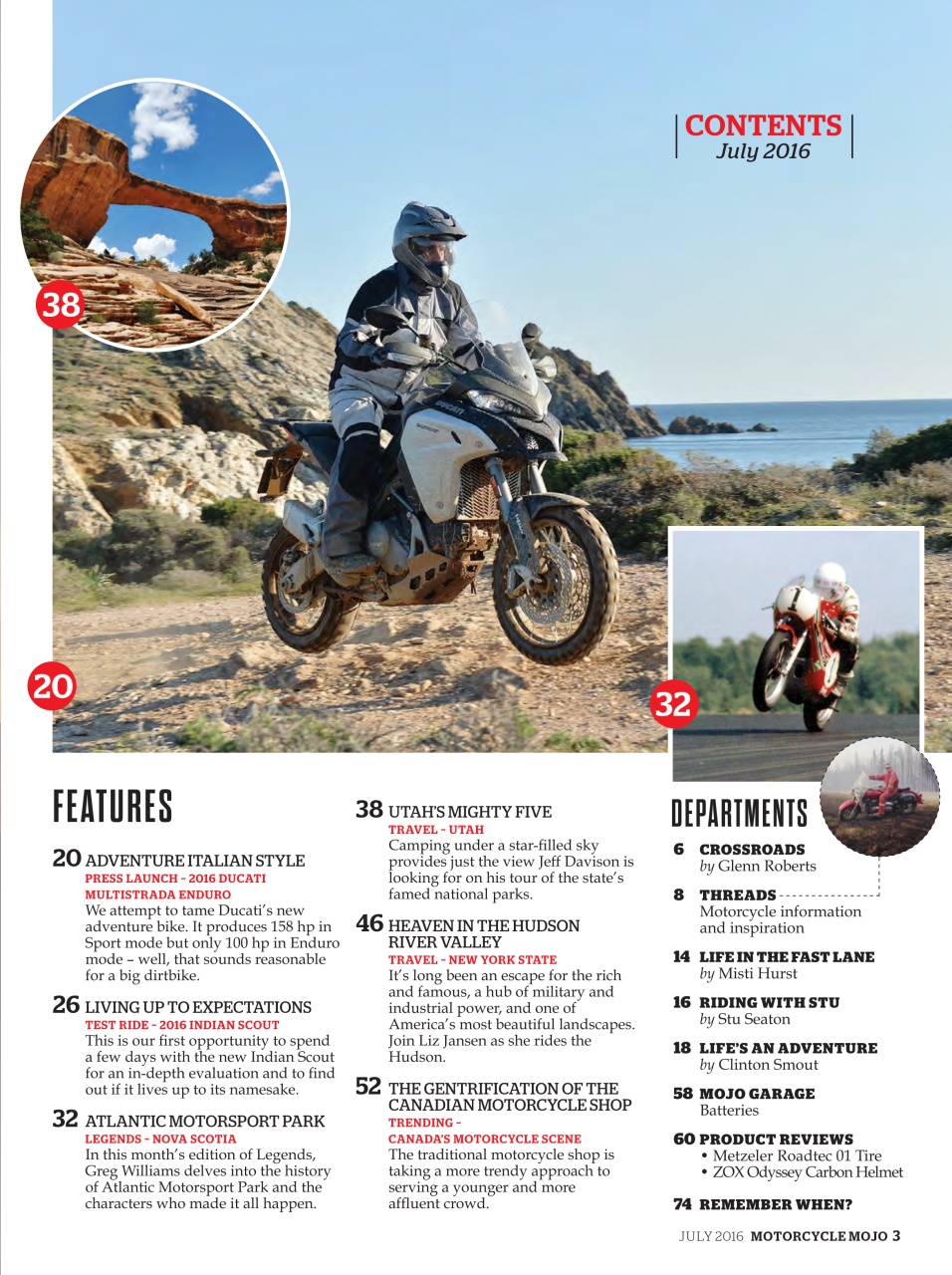 Motorcycle Mojo Preview Pages