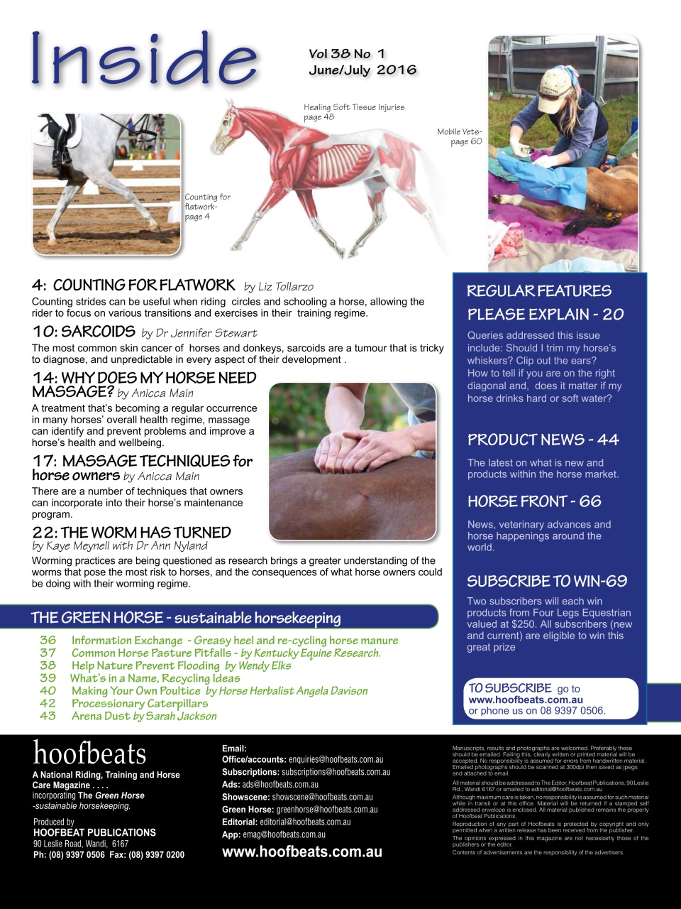 Hoofbeats Preview Pages