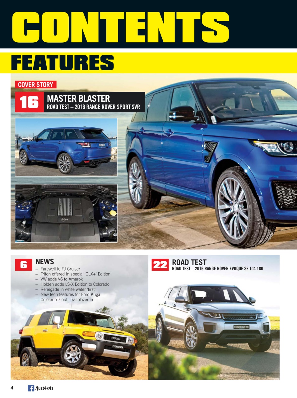 JUST 4X4S Preview Pages
