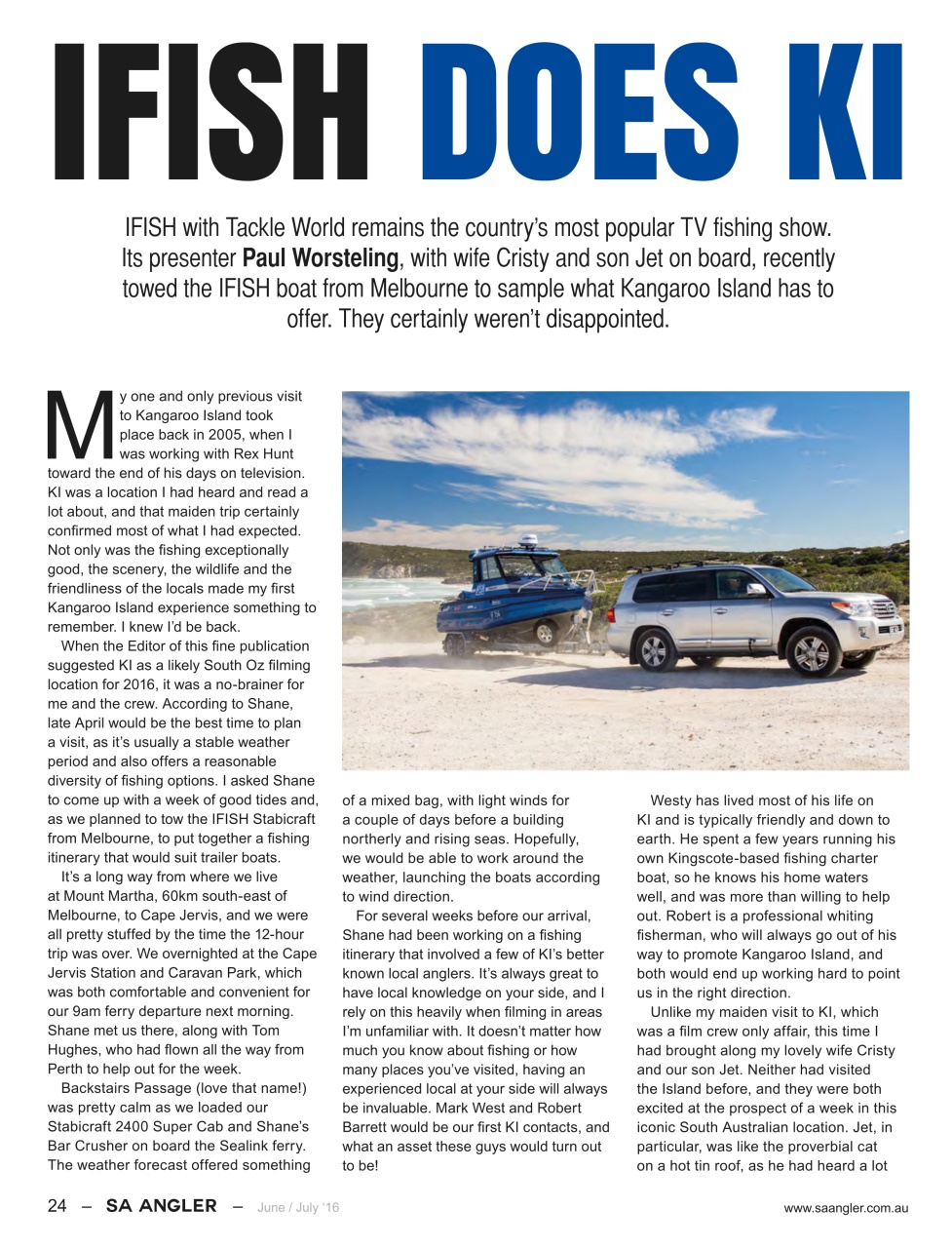 South Australian Angler Preview Pages