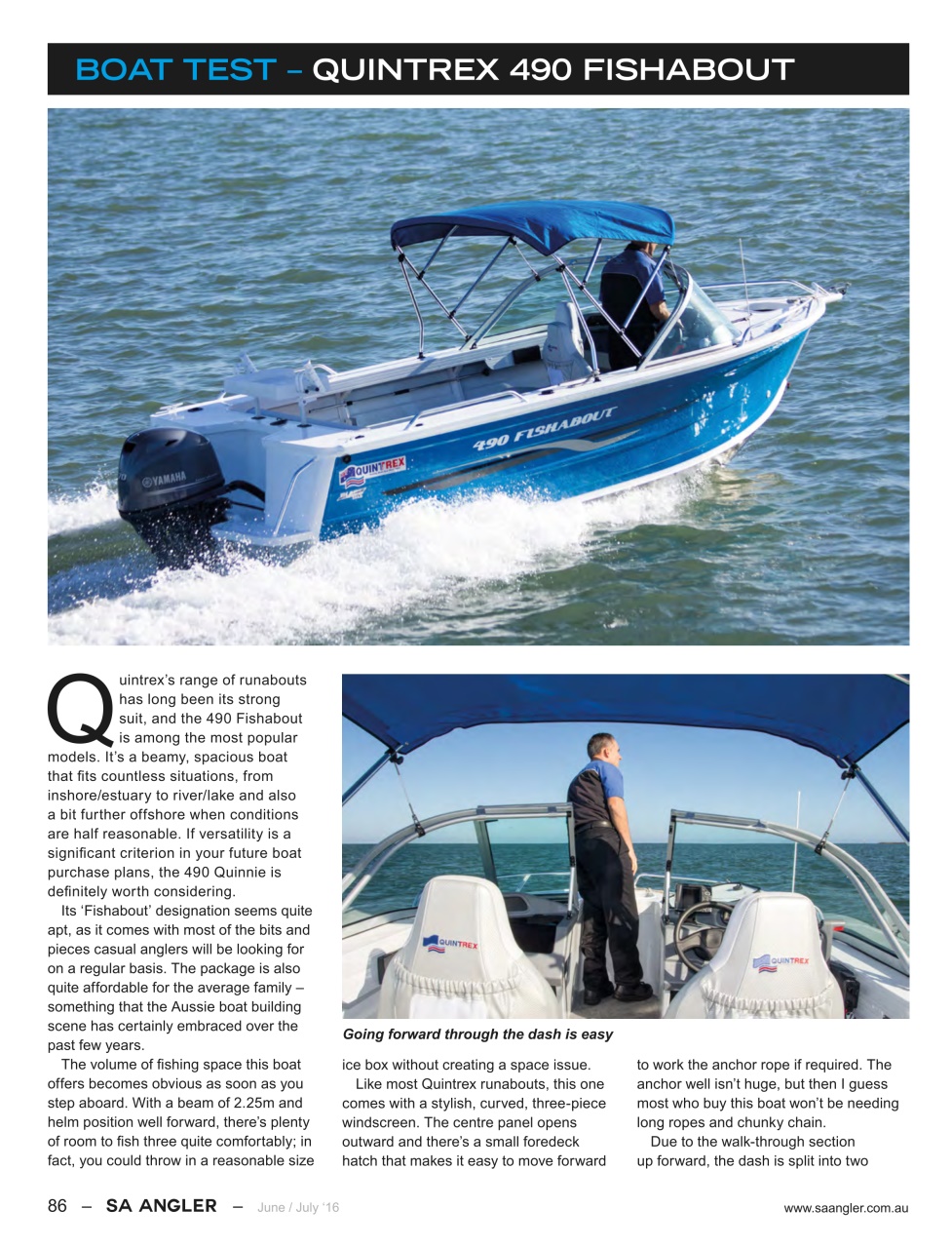 South Australian Angler Preview Pages