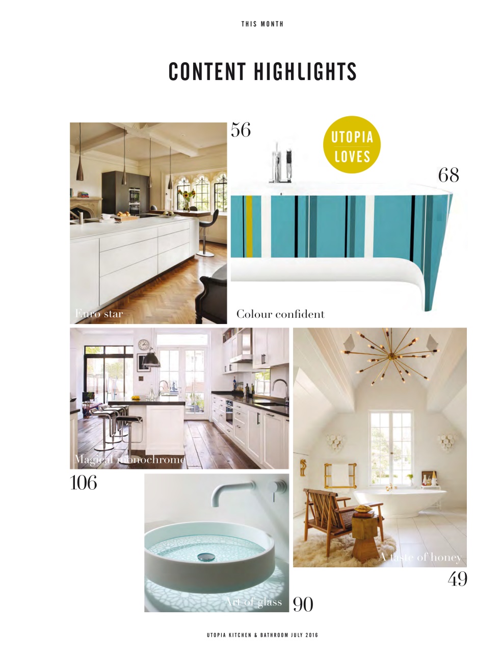 Utopia Kitchen & Bathroom Preview Pages