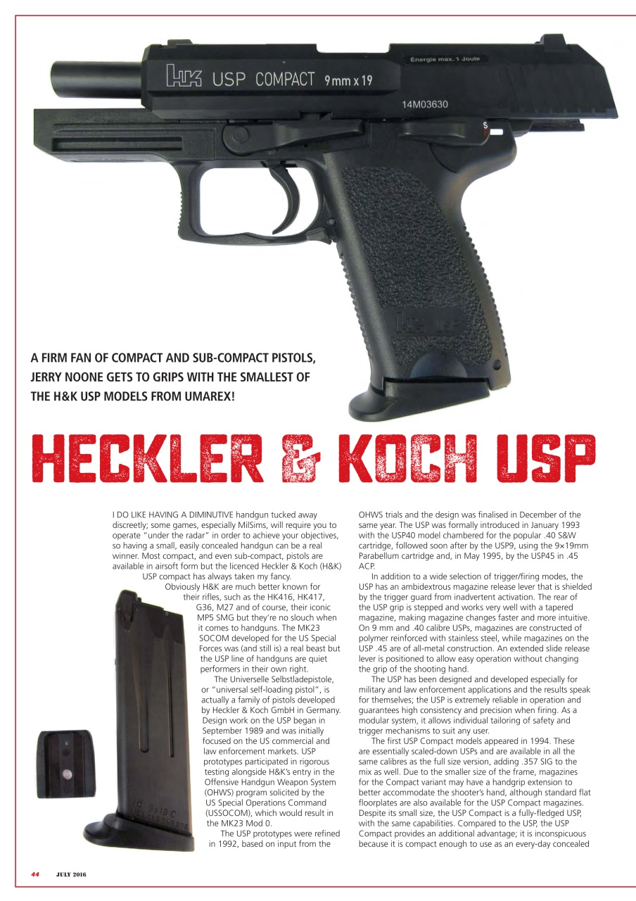 Airsoft Action Preview Pages