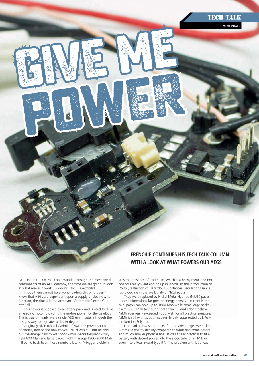 Airsoft Action Preview Pages