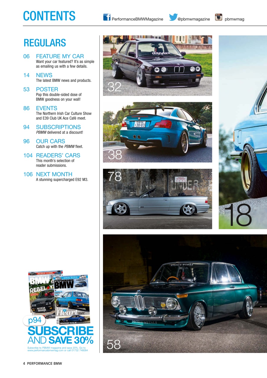 Performance BMW Preview Pages