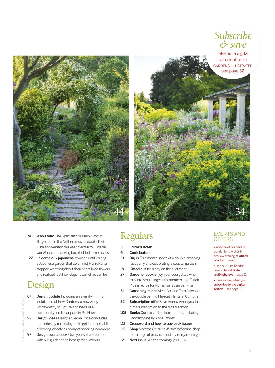 Gardens Illustrated Preview Pages