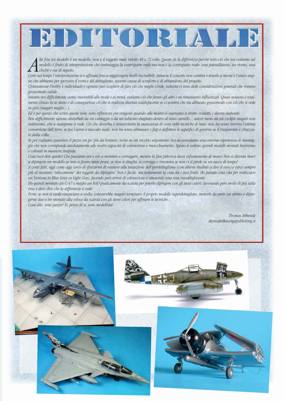 Sky Model Preview Pages