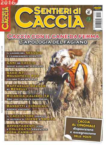 SENTIERI DI CACCIA issue GIUGNO 2016