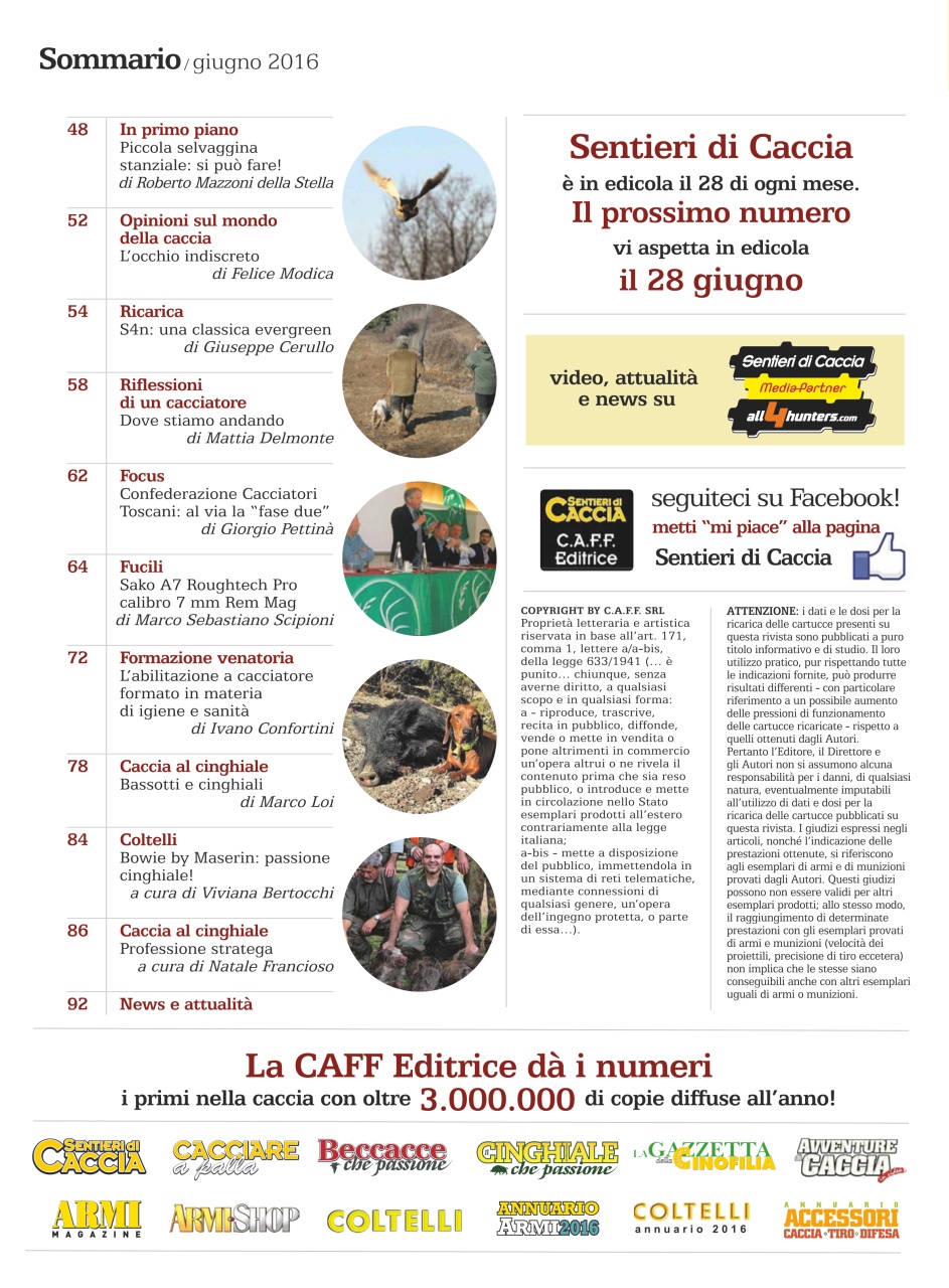 SENTIERI DI CACCIA Preview Pages