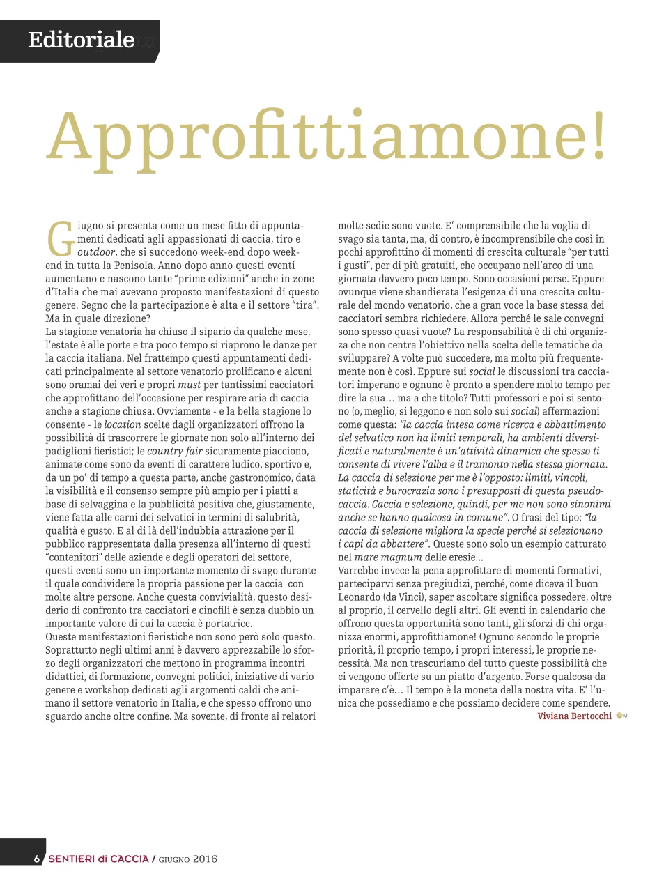 SENTIERI DI CACCIA Preview Pages
