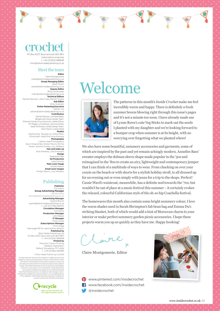 Inside Crochet Preview Pages