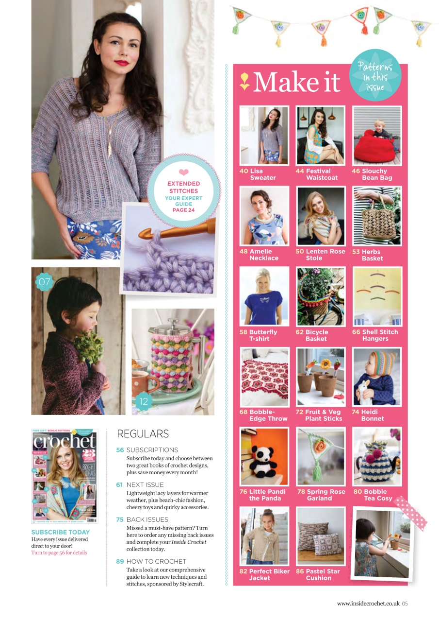 Inside Crochet Preview Pages