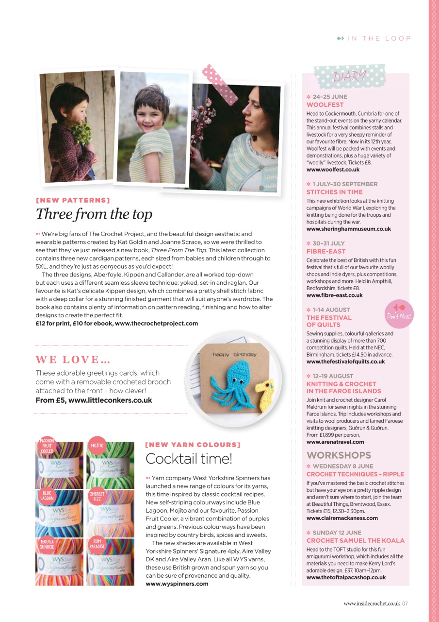 Inside Crochet Preview Pages