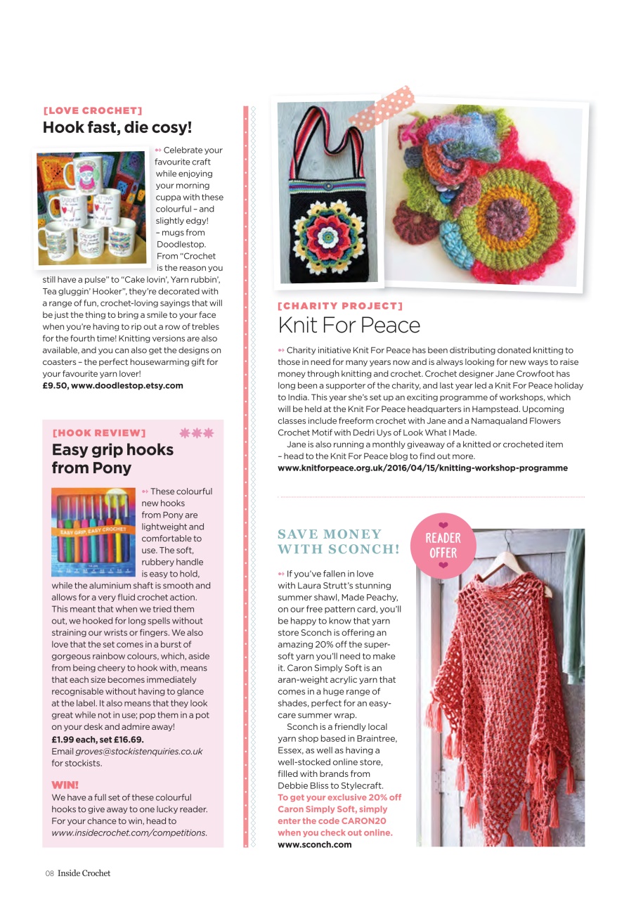 Inside Crochet Preview Pages