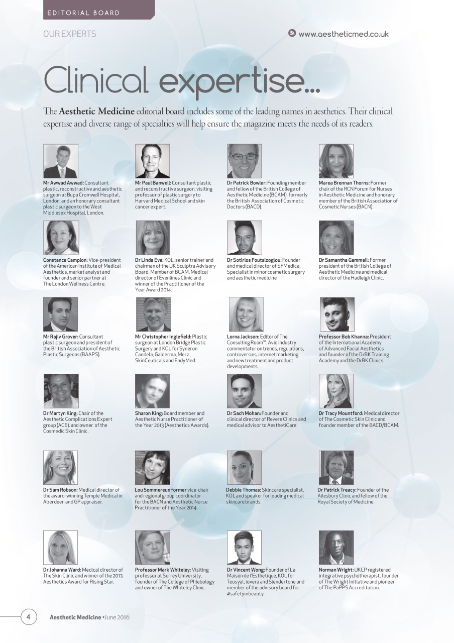 Aesthetic Medicine Preview Pages