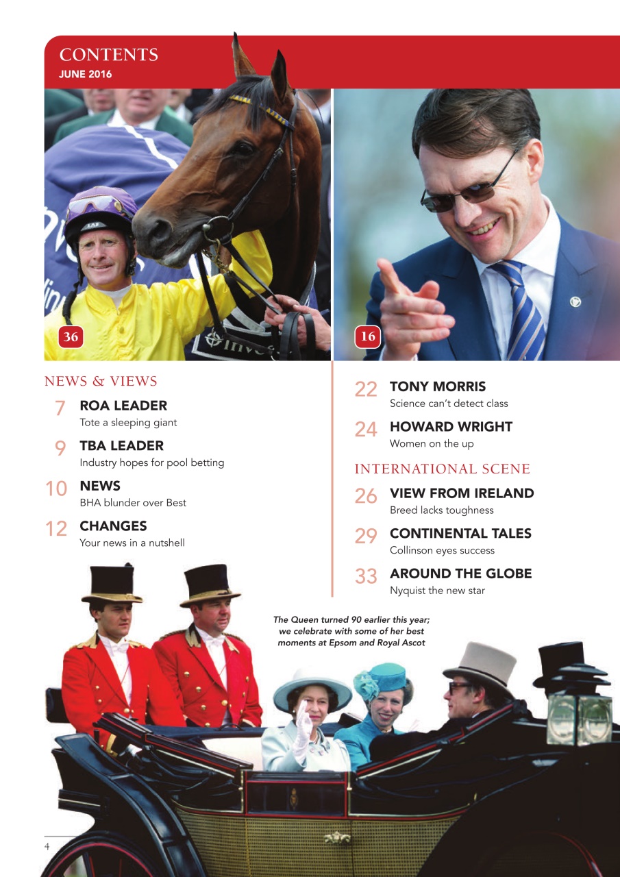 The Owner Breeder Preview Pages