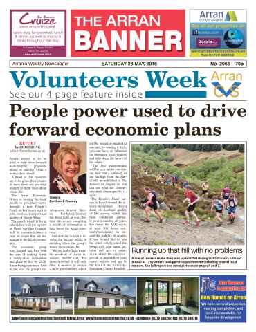 Arran Banner issue 28th May 2016