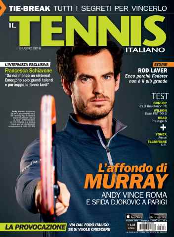 Tennis Italiano 6 2016 issue Tennis Italiano 6 2016