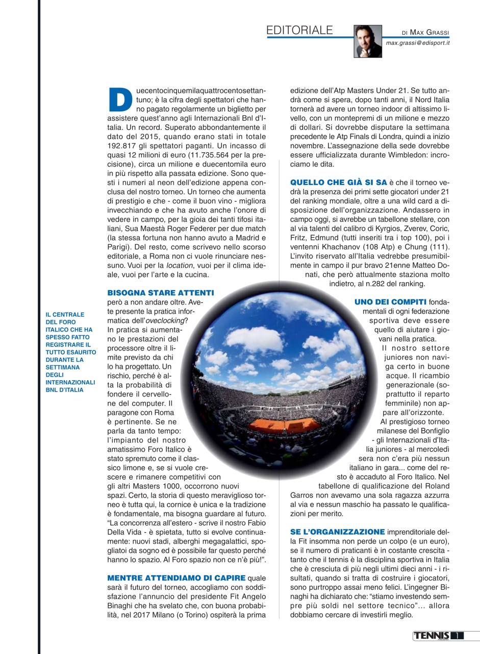 Il Tennis Italiano Preview Pages