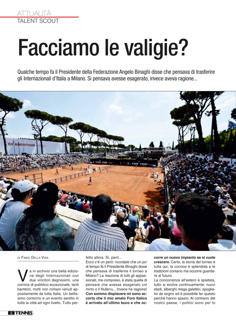 Il Tennis Italiano Preview Pages