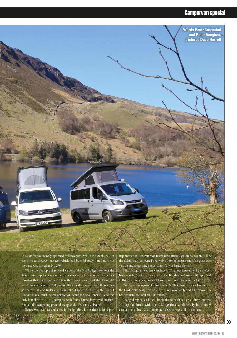 What Motorhome magazine Preview Pages