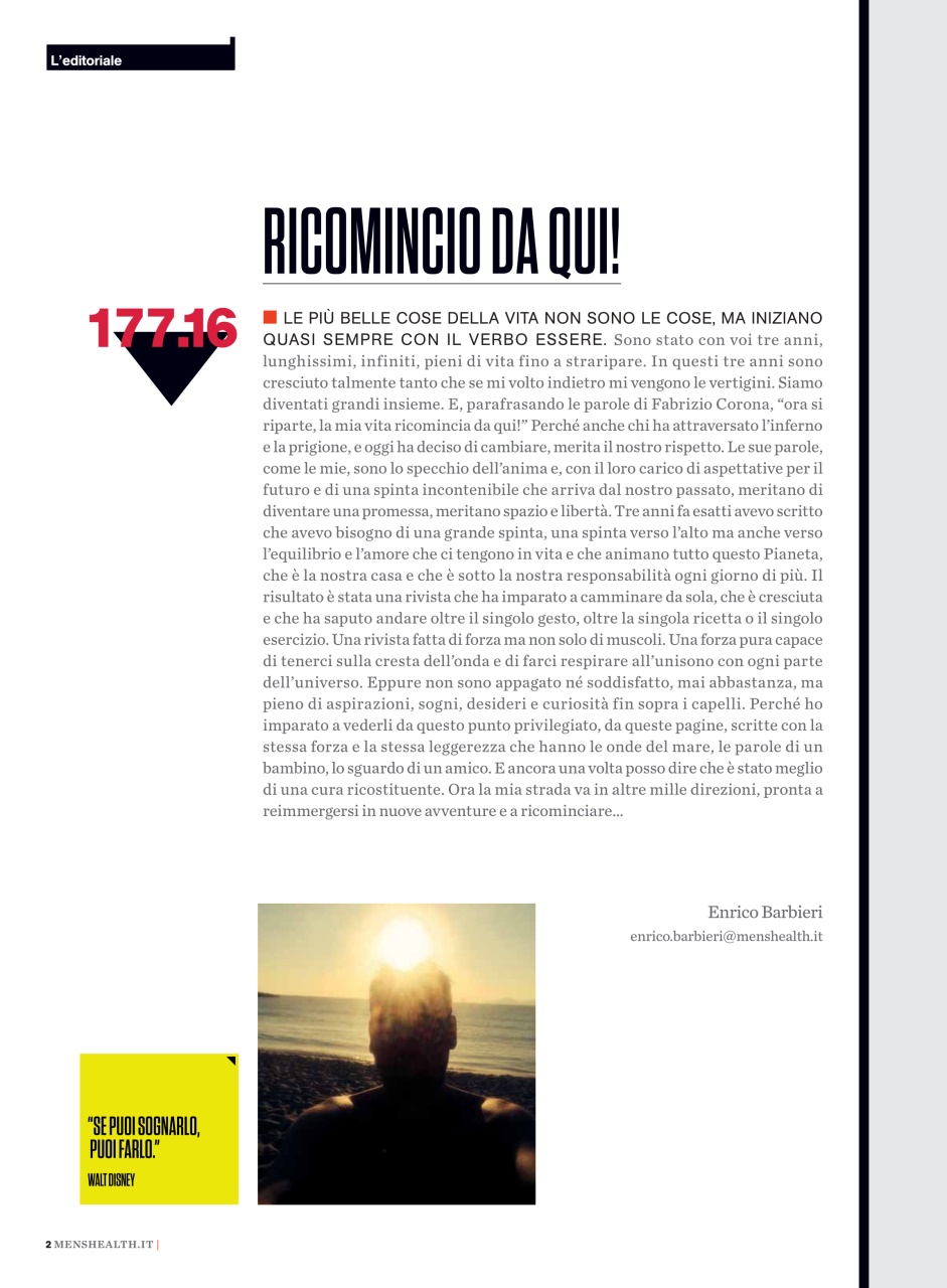 Men's Health Italia Preview Pages
