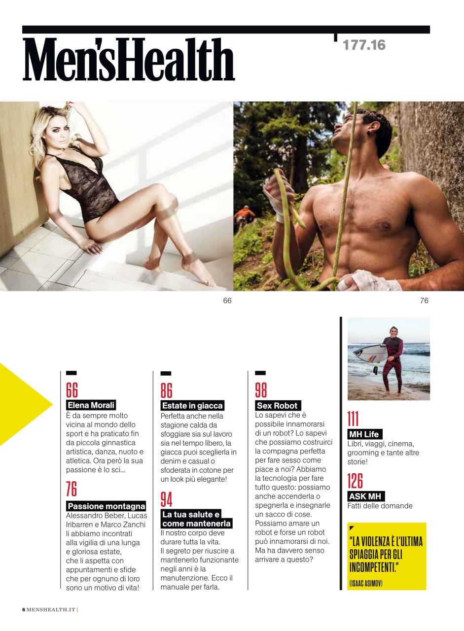 Men's Health Italia Preview Pages