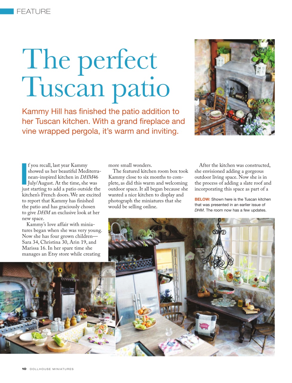 Dollhouse Miniatures Preview Pages