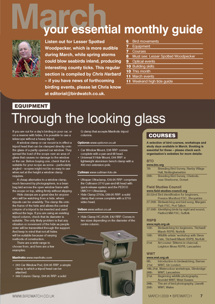 Birdwatch Magazine Preview Pages