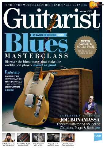 Guitarist issue July 2016