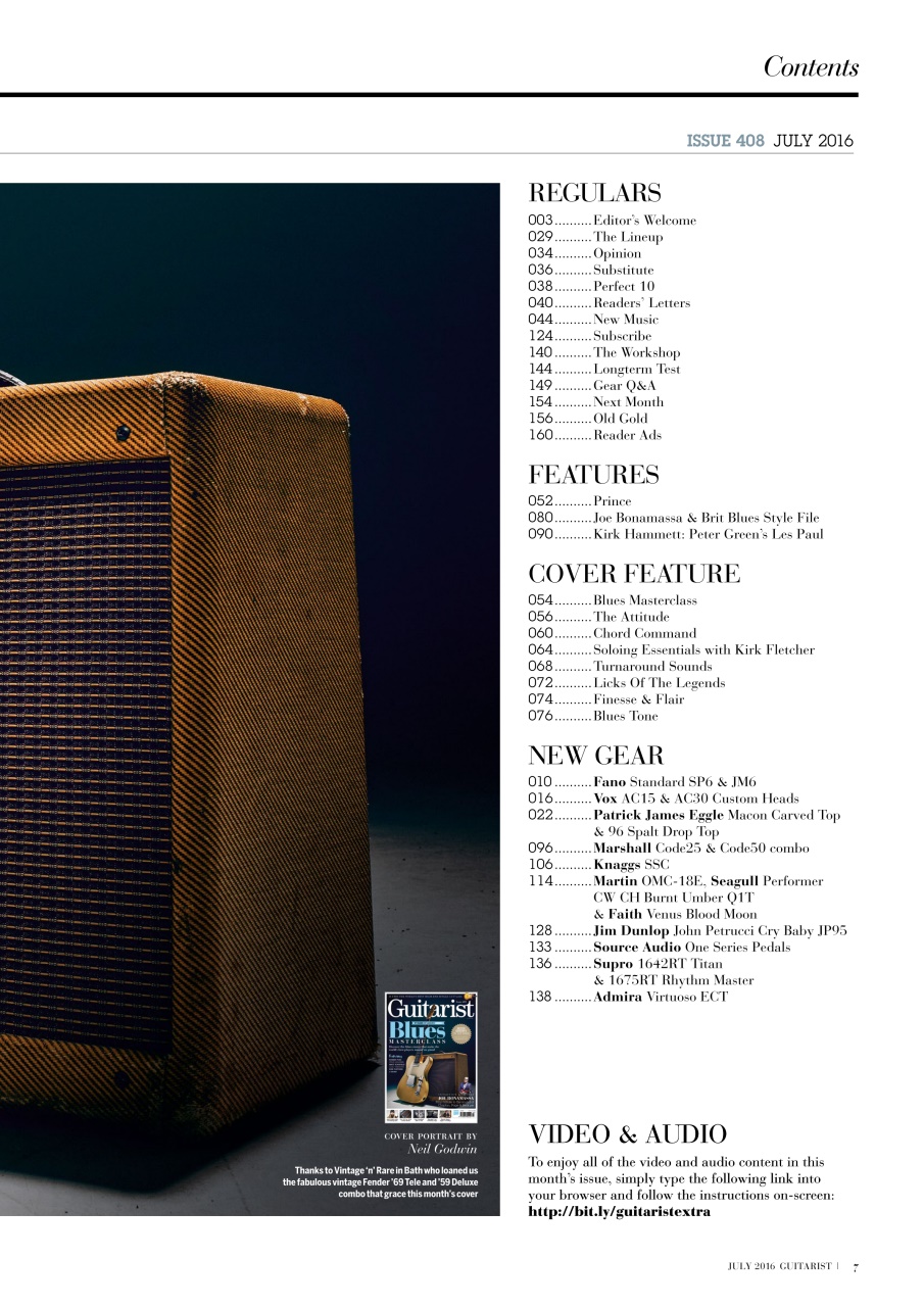 Guitarist Preview Pages